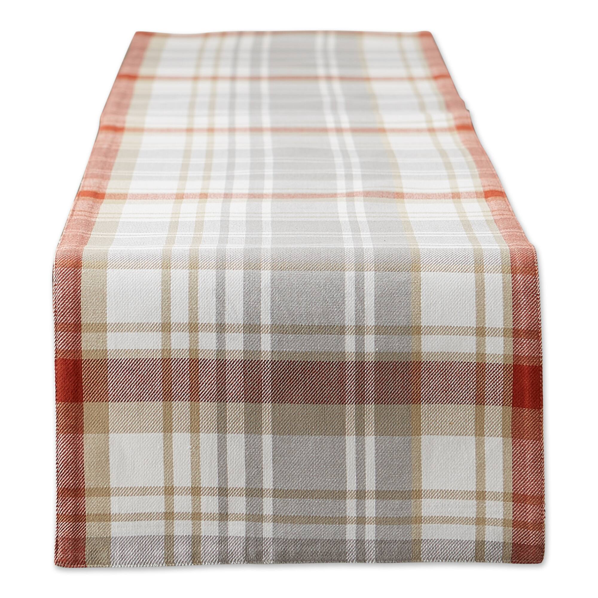 DII® 72" Thanksgiving Thankful Autumn, Fall Leaves, Reversible Table Runner